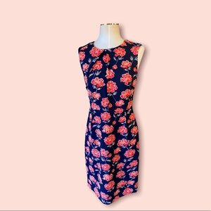Banana Republic Floral Red Dress